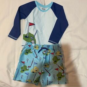 Mud pie golf toddler bathing suit